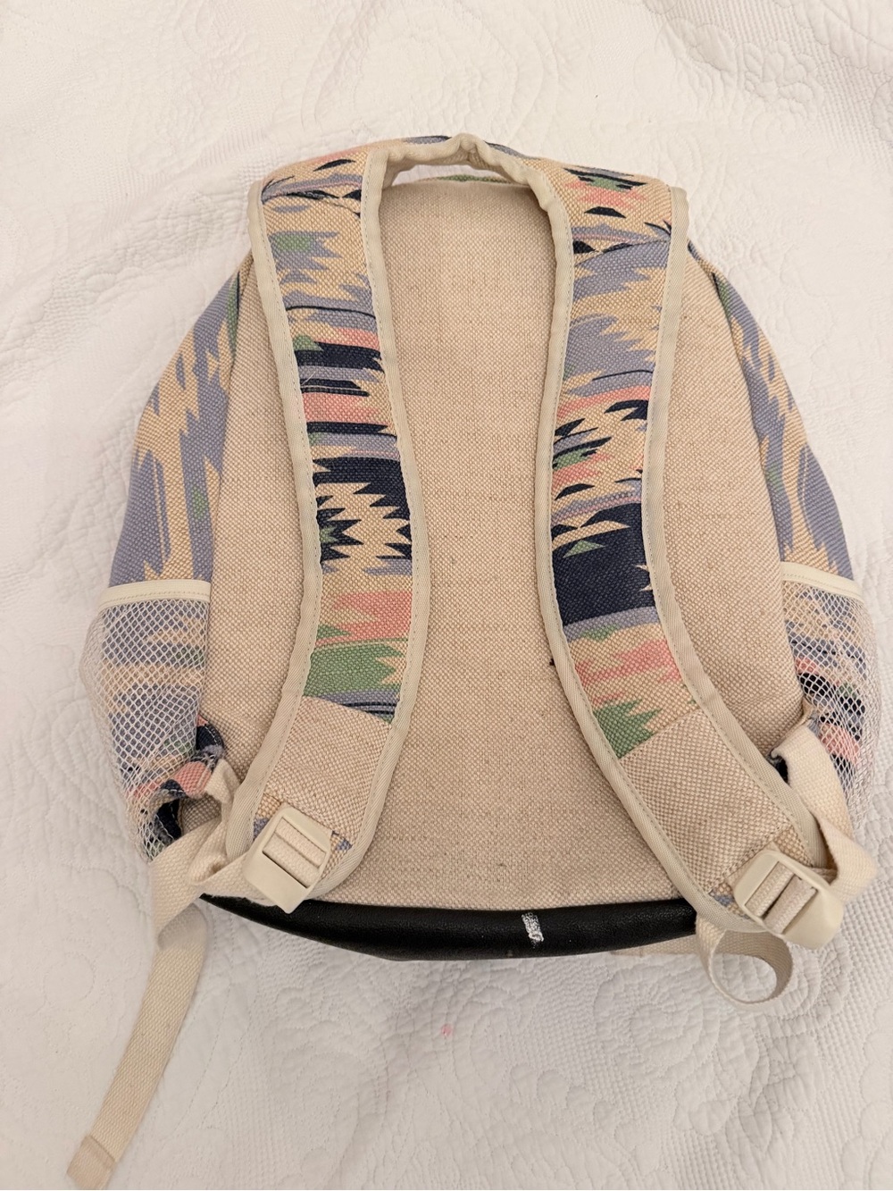 Roxy Pastel Aztec Pattern Backpack - Picture 3 of 3